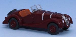 Wiking 082804 - BMW 328, rouge foncé, 1936